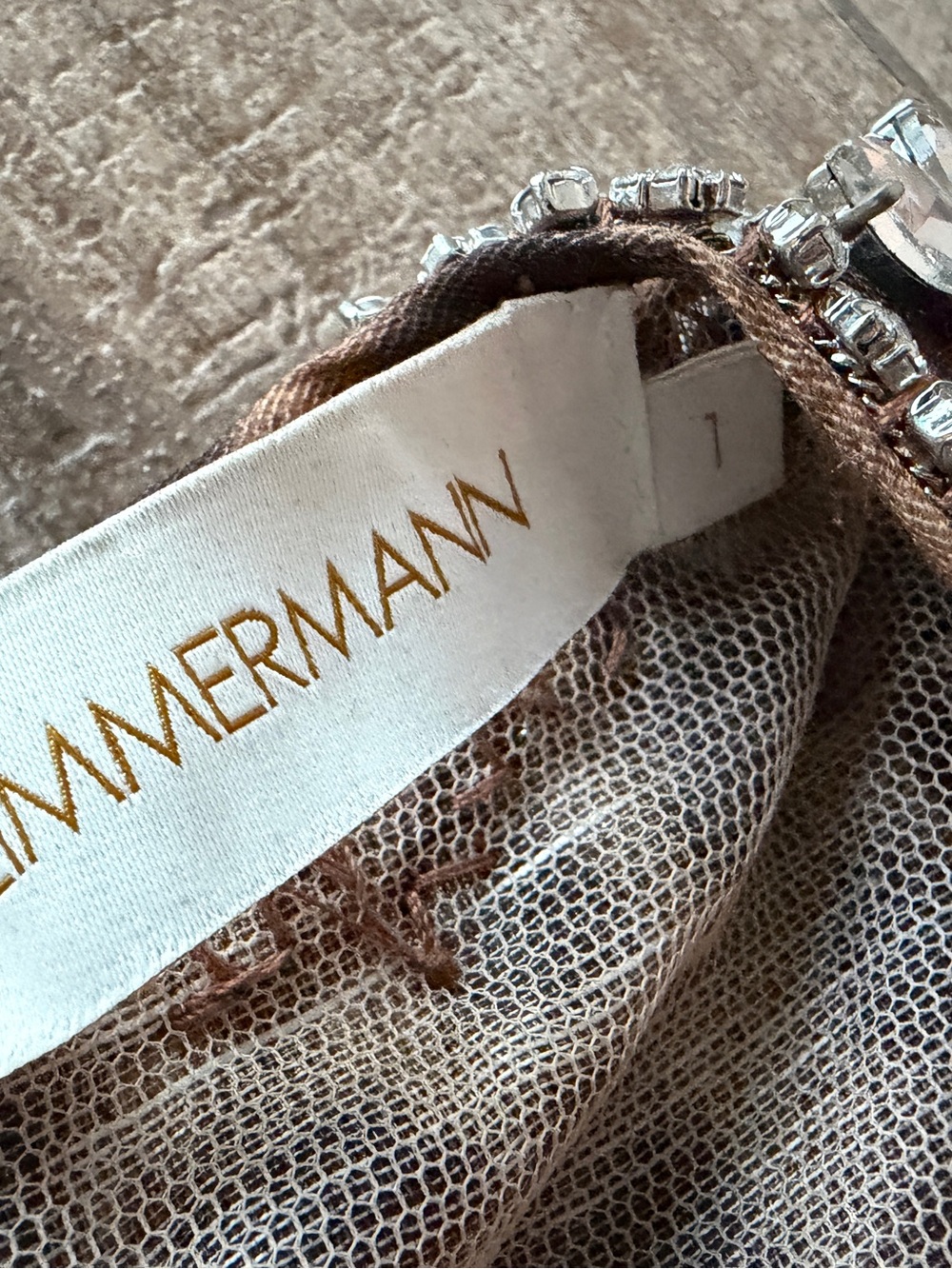 Zimmermann Brown Leopard Print Mini Dress - Picture 7 of 14